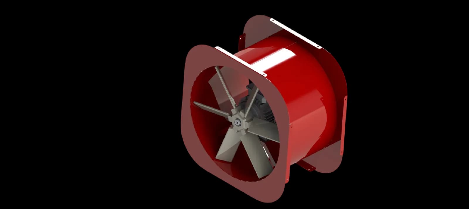 AKSİYEL FAN KOVANLI PLASTİK KANATLI OMG AF PL 700